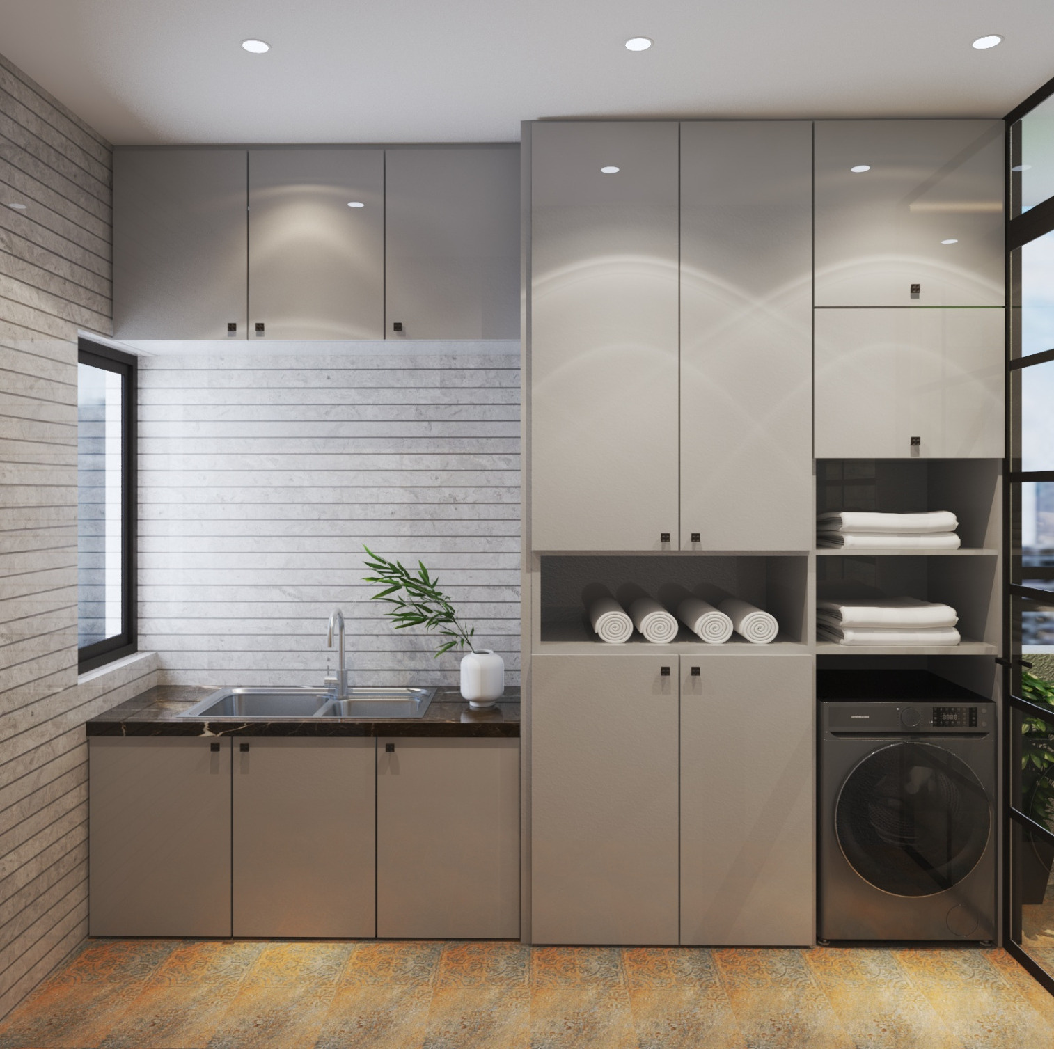 Modern Dining Interior Visualization
